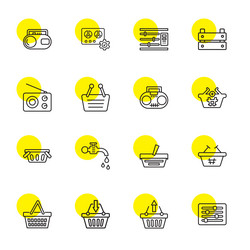 knob icons vector