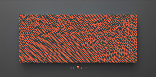 Texture irregular array or matrix random ovals vector