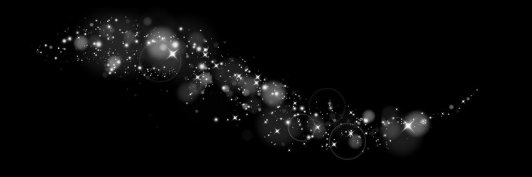 exploring abstract space design using stars vector image