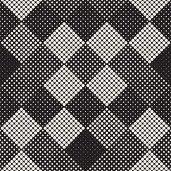 Modern stylish halftone texture endless abstract vector
