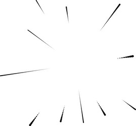 radial radiating lines abstract burst element vector image