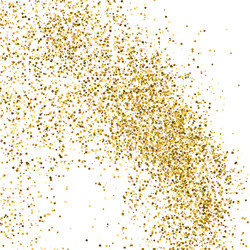 Golden Glitter Explosion Vector Image