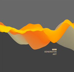 Moving abstract background dynamic effect 3d vector