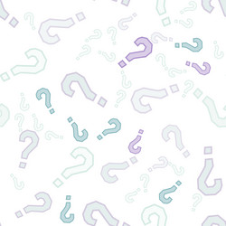 quiz seamless pattern question marks doubt faq vector image