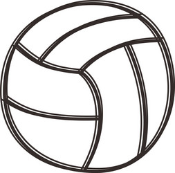 volleyball icon Vector Image