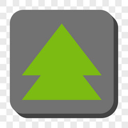 move up rounded square button vector image