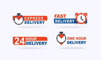Express delivery grunge rubber stamp Royalty Free Vector
