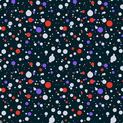 a set of seamless patterns with small polka dots vector image
