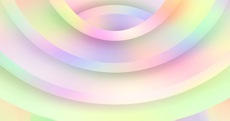 image is a series of multi-colored 3d stripes vector image