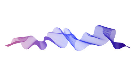 abstract backdrop with colorful wave gradient vector image