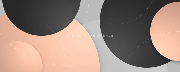 modern abstract background elegant circle shape vector image