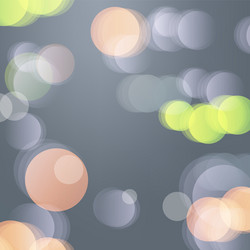 Abstract defocused bokeh lights background vector