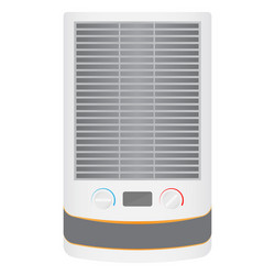 electric heater icon vector