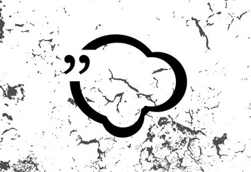 quotation marks with thin line speech vector image
