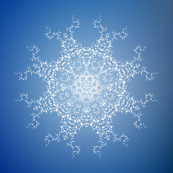 Geometric abstract background with connected line vector
