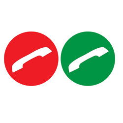 Accept Decline Phone Vector Images (over 360)