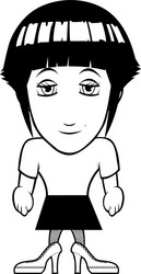 Japanese Teen Girl Vector Images (over 1,000)
