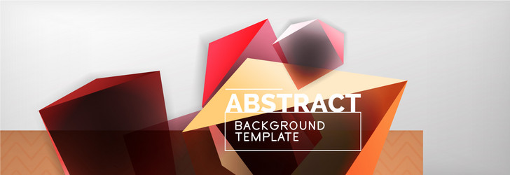 dark 3d triangular low poly shapes abstract vector image