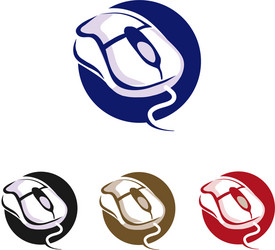Computer Mouse Click Icon vector image