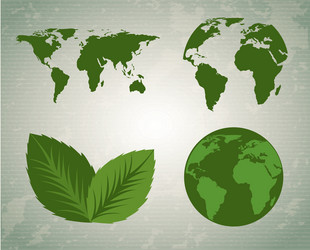 Save planet design over pattern background Vector Image