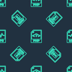set line php file document wav and mp3 vector image