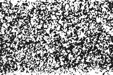 White grainy texture isolated on black background vector