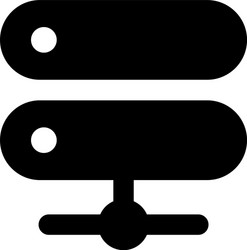 server hosting vector image