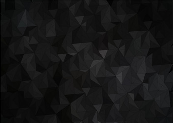 Dark abstract gradient background with black vector