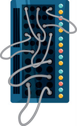 Database server storage vector