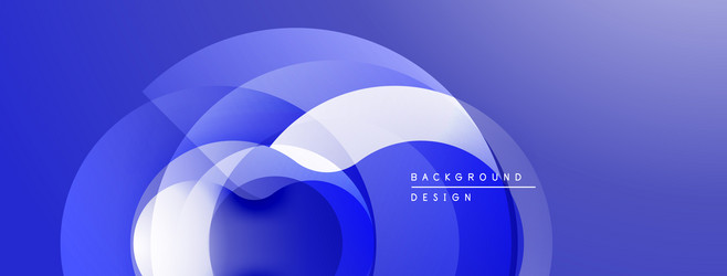abstract blue layers create dynamic visual effect vector image