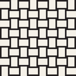 Crosshatch seamless geometric pattern vector