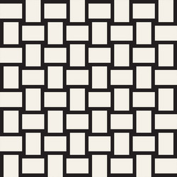 Crosshatch seamless geometric pattern vector