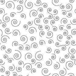 Abstract shapes seamless pattern on white vector