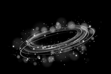 an abstract cosmic ring that features engaging vector image