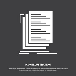 Code Files List Icon vector image