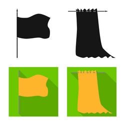 isolated object texture and presentation sign vector image