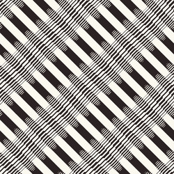 Monochrome moire dashed diagonal striped pattern vector