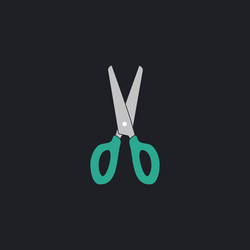 scissors computer symbol vector image