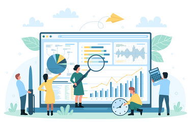 Data monitoring and analysis on desktop tiny vector