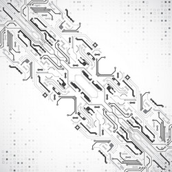 hi-tech digital technology and engineering theme vector image