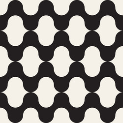 seamless pattern repeating geometric elements vector image