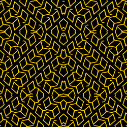 geometric abstract seamless pattern with zigzag vector image