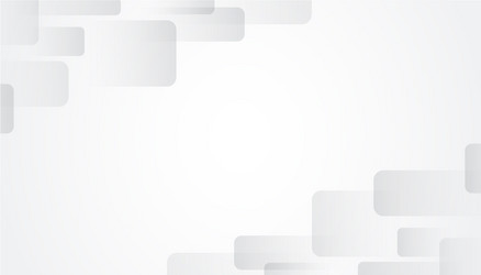 abstract white background with geometric shapes vector image