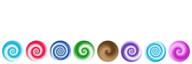 geometric circle design shape with random shaded vector image