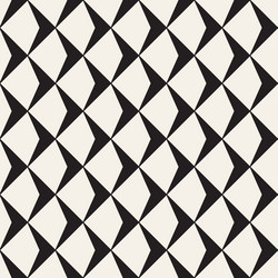 seamless pattern repeating geometric elements vector image
