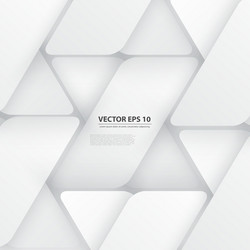 Design with triangles on the grey vector