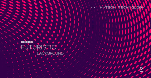 abstract geometric halftone pattern vector image