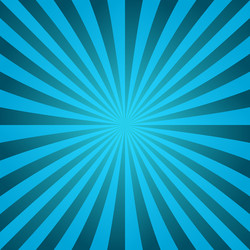 cyan ray burst design background vector