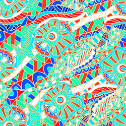 seamless abstract pattern vector image