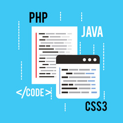Code Programming Languages vector image